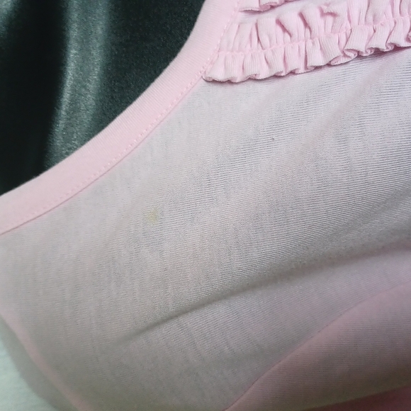 Weatherproof (brand) top, Pink, Ruffled buttoned front, NWT - Picture 6 of 6